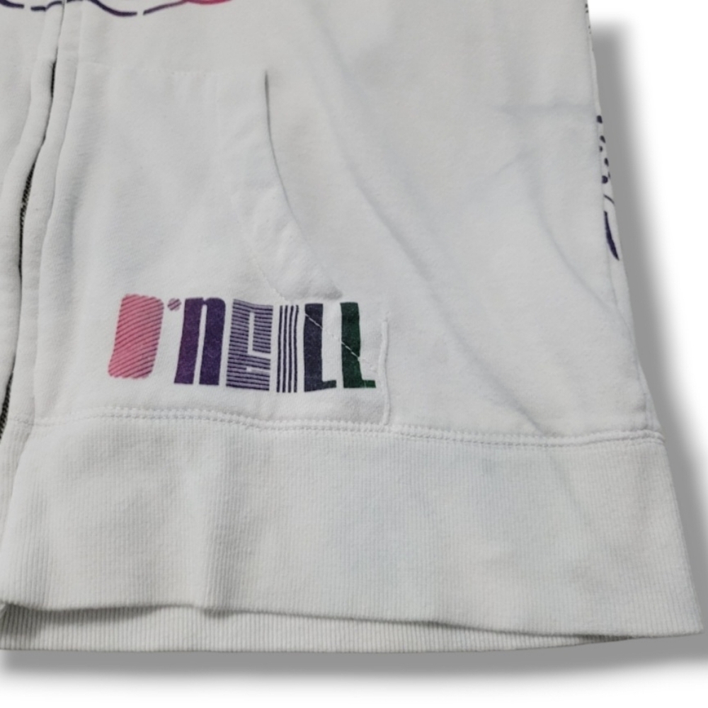 O'Neill Sweatshirt Size Large Y2k Surfer Girl Surf Culture Boho Chic With Flaws - Picture 5 of 13